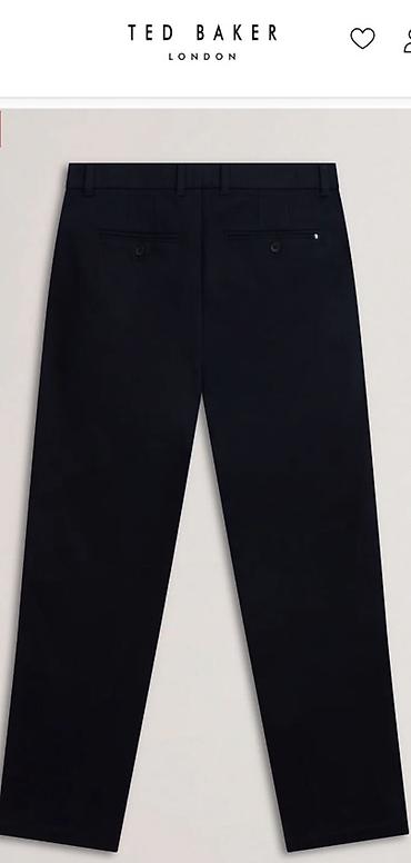 Kişi geyimləri: Klassik Şalvar, Ted Baker London, rəng - Göy — 3
