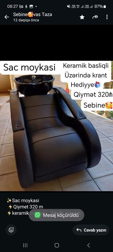 Mətbəx mebeli: ✨Sac moykasi ⚡Qiymet 320 m ⚡keramik basliqli Üzərində krant hediyye