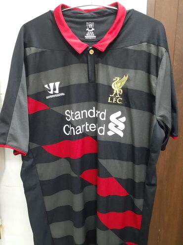 qara cins pencekler: Orjinal Liverpul 2014-2015 Sezonu Futbol Forması Forma kolleksiyamı