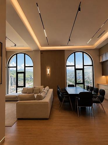 vip: 3 комнаты, 140 м², Ала-Арча ТРЦ Элитка, 14 этаж, Дизайнерский ремонт — 1