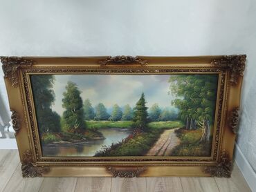 холст для рисования бишкек цена: Картина, размер 118см × 68см