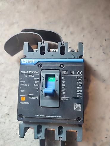 test pompasi: Chint Electric Elektrik avtomat, 3 faza — 1