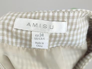 bezowa spodnice: Amisu, Spódnica damska, rozmiar XS — 4