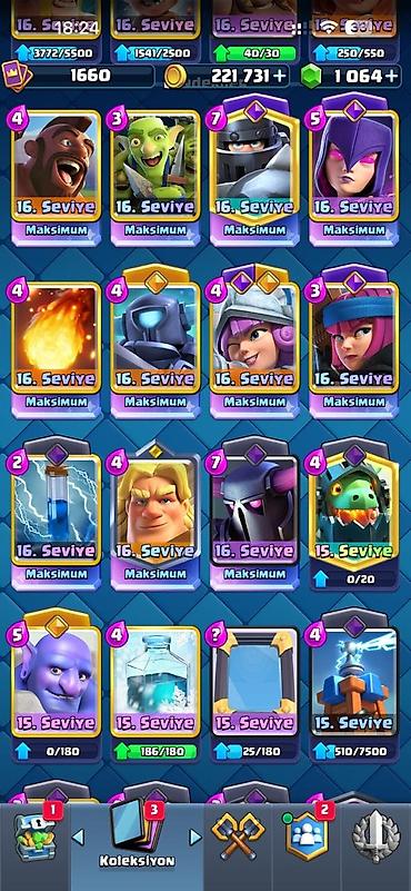 Игровые наборы: Oyun hesabı paketi – Clash of Clans + Clash Royale hesap ba qiyməti — 2