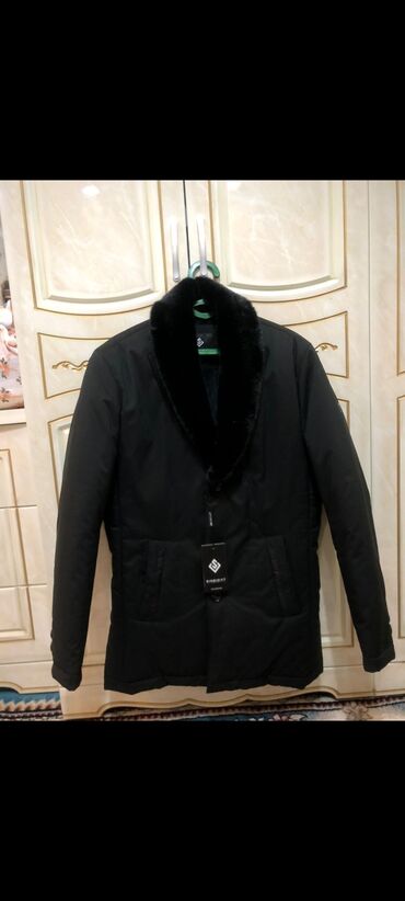 мир ремней: Мужское зимнее пальто SINDICAT (Men’s Wear) - Цвет: черный (BLACK) -