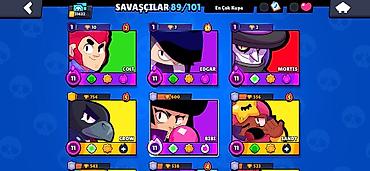 Другое: Brawl Stars hesabı – yüksək kuboklu və nadir məzmunlu - Ümumi kubok — 9