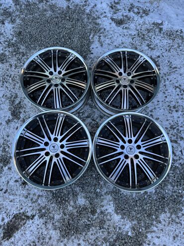 Диски: Литые Диски R 19 Work, Комплект, отверстий - 5, Б/у — 2