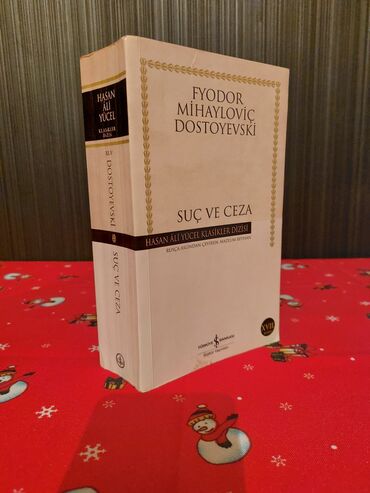 Bədii ədəbiyyat: Fyodor Dostoyevski — Suç ve Ceza (Cinayət və cəza) İş Bankası Kültür