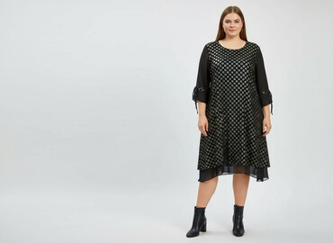 sukienki wieczorowe na allegro: Sukienka damska, rozmiar 5XL