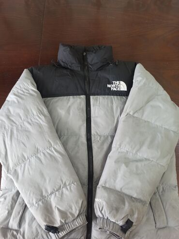 куртка зимняя мужская north face: Куртка L (EU 40), цвет - Серый