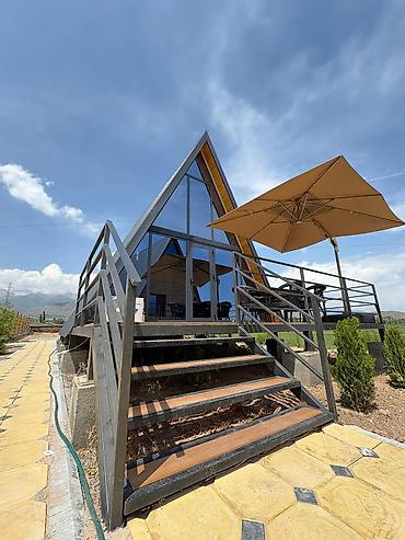centr park: А-фрейм домик, Baytur Resort & Spa, Чолпон-Ата, 6 мест — 1