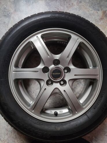 Диски: Литые Диски R 15 Комплект, отверстий - 5, Б/у — 4