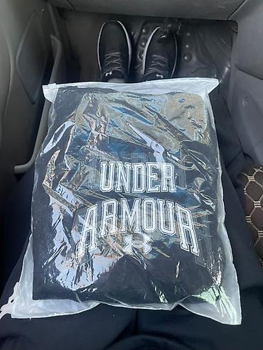 ander armour: Мужская толстовка, S, M, Under Armour, Новый, цвет - Черный — 1