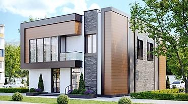 Фасадные работы: АКП АЛЮКАБОНД АЛЬКАПОН ШИРОКА ФОРМАТ ЛАМИНАМ АЛЮКАБОНД АЛЬКАПОН ВЕНТ — 10