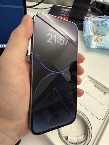 Apple iPhone: IPhone 14 Pro, Deep Purple, Кабель — 5