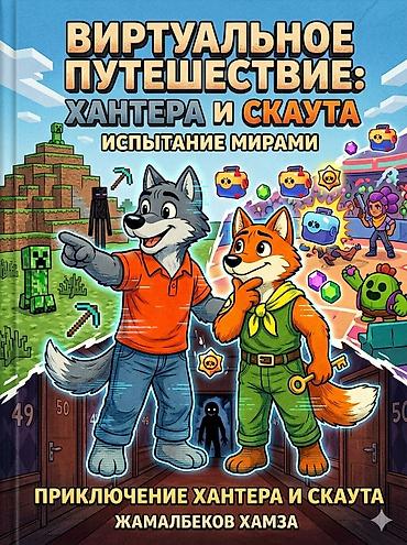 жд: 📚 Книга «Виртуальное путешествие: Хантера и Скаута» 🔥 ТРЕТЬЯ ЧАСТЬ — 3