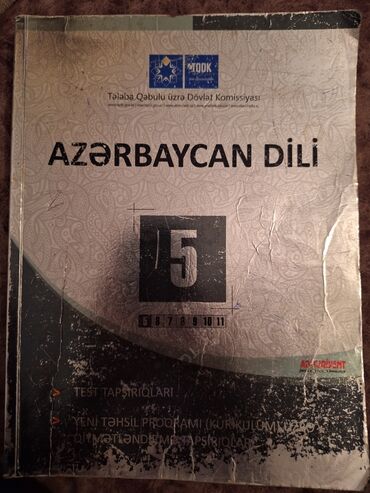 Kitablar, jurnallar, CD, DVD: 5ci sinif az dili tqdk, 7,8 ci sinif az dili dim, 6-11 ci sinif