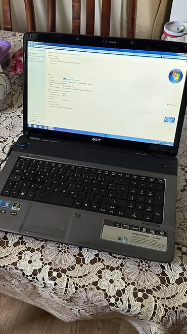 disk oxuyucu: Acer Aspire 7745G noutbuku Texniki xüsusiyyətlər: - Ekran: 17.3" HD+ — 4