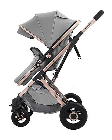 Kolica za bebe: KikkaBoo kolica Scarlett – light grey (šifra: KKB2) - Pogodna od — 4
