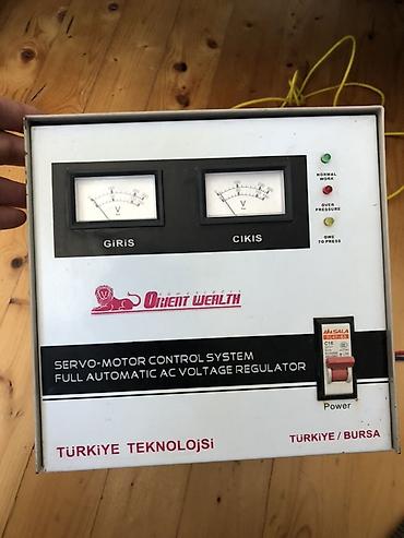 stablizator: Orient Wealth servo-motor idarəetməli, tam avtomatik AC gərginlik — 1