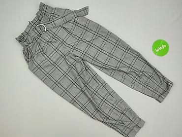 breshka pants: Bershka, Spodnie materiałowe damskie, rozmiar 2XS — 2