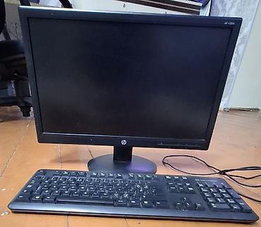 ekran şəkilləri komputer: Ela vezyetdedir.HP V201a monitor + HP klaviatura dəsti - Monitor: HP — 1