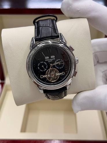 patek philippe geneve: Часы Patek Philippe, механические, с открытым балансом — 6