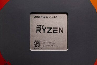 Материнские платы: Процессор AMD Ryzen 5 Ryzen 5 1600, 6 ядер, Б/у