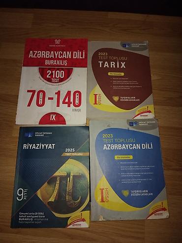Testlər: Azərbaycan dili Testlər 9-cu sinif, DİM, 1-ci hissə, 2023 il — 1