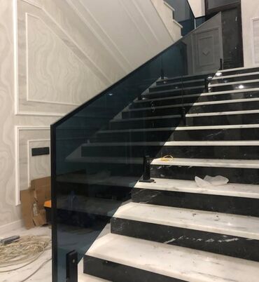 Pilləkən məhəccərləri: Yeni Pilləkən məhəccəri, Alüminium, Pulsuz çatdırılma — 24