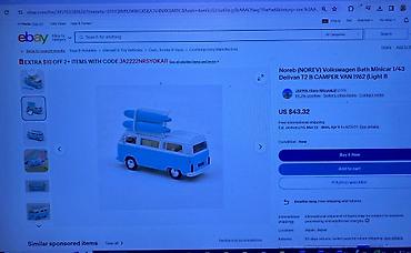 Avtomobil modelləri: Volkswagen, 1960 il, 1:43, Dəmir, Ödənişli çatdırılma — 18