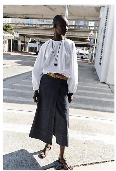 Midi Ətək, Zara, Cins, M, L