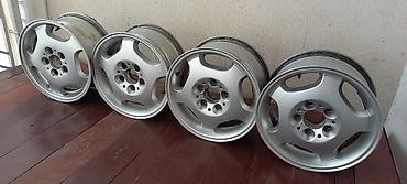 ms 16rs: Литые Диски R 15 Mercedes-Benz, Комплект, отверстий - 4, Б/у — 2