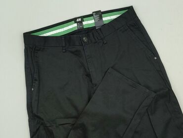 koszulka z odkrytym brzuchem: H&M, Chinos for men, size L (EU 40)