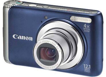 Fotokameralar: 12.1-megapixel, 1/2.3″ CCD 4x optik/4x digital/16x toplam zum 2.7″