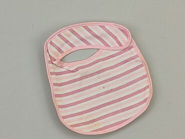 klapki dziecięce decathlon: Baby bib, color - Pink, condition - Fair
