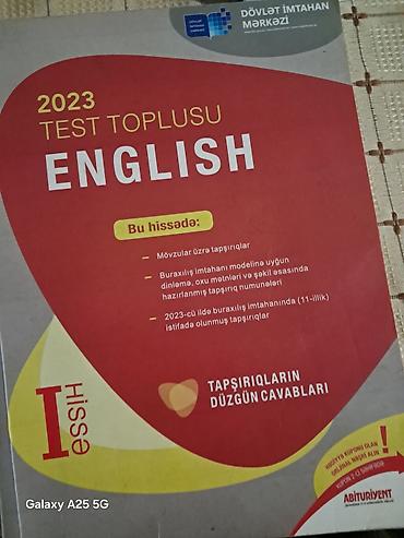 pa 1: İngilis dili Testlər 11-ci sinif, DİM, 1-ci hissə, 2023 il — 1