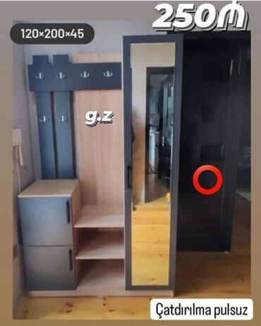 tek dolablar: Yeni, Dəhliz dolabı
