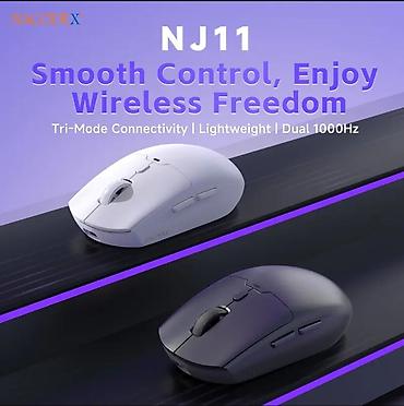 Аксессуары для ПК: Yeni NACODEX NJ11 Kablosuz Gaming Mouse (Tri-Mode, 12800 DPI, 61g) - — 6