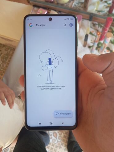 Qoruyucu plyonka və şüşələr: Redmi Note 9 Pro, 128 GB, rəng - Göy, Düyməli, Barmaq izi