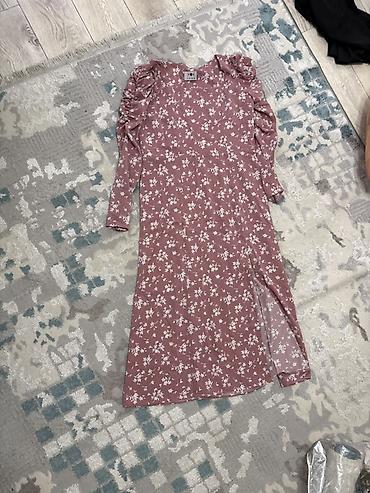 Повседневные платья: Женские длинные платья и накидка-абайя (набор) 1) Черная — 7