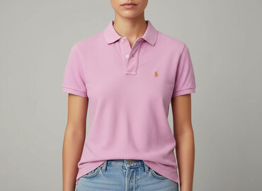 koszulka barcelony z imieniem: Ralph Lauren, Damska koszulka polo, rozmiar M