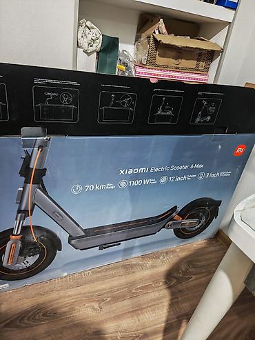 İşlənmiş Elektrik samokat > 12", > 1000 Vt, 16 - 25 km/s, Ödənişli çatdırılma