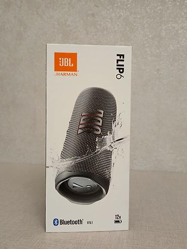 jbl flip 6: İşlənmiş JBL Kolonka, Növ - Portativ, rəng - Boz — 1