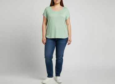 t shirty z baskinką: Жіноча блуза, розмір 8XL