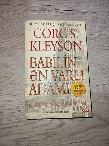📚 “Babilin Ən Varlı Adamı” kitabı satılır! 💰 Qiymət: 6 AZN Kitabla lalafo.az -da 📚 “Babilin Ən Varlı Adamı” kitabı satılır! 💰 Qiymət: 6 AZN Kitabla