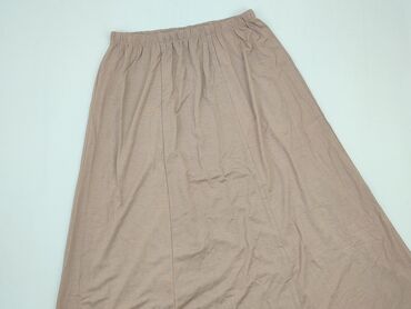 brązowe spódnice damskie: Spódnica, 4XL, stan - Idealny