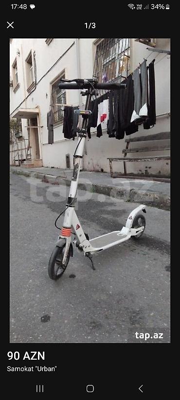 scooter icaresi: Samokat urban 2-3ay istifadə edilib sonra 2-3il istifadə olunmayıb — 3
