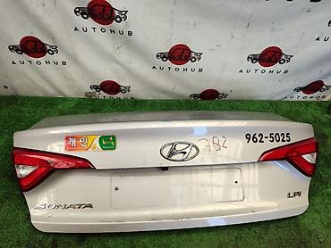 sonata ef: Крышка багажника Hyundai, 2016 г., Б/у, Оригинал — 1