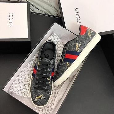 Кроссовки и спортивная обувь: Кроссовки, 42.5, Gucci, Новый, цвет - Серый, Самовывоз, Бесплатная доставка, Платная доставка — 1